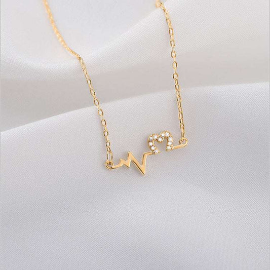 Heart Necklace, Unique, Women - available at Sparq Mart