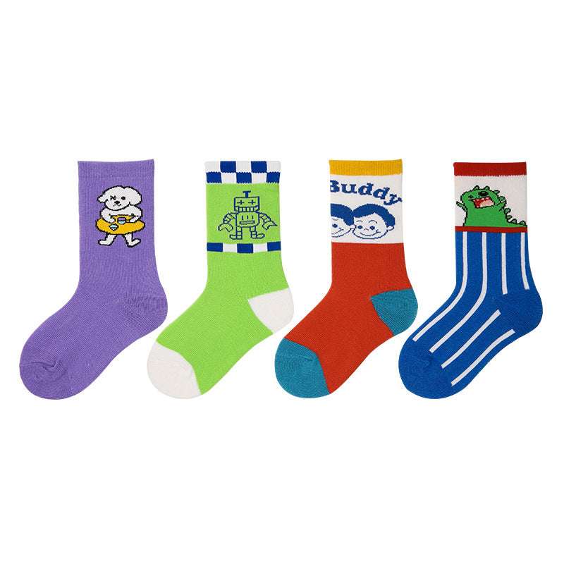 Animal socks, Illustrated socks, Tube socks - available at Sparq Mart
