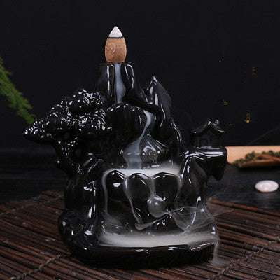 flowing water, high mountain crafts, incense burner - available at Sparq Mart