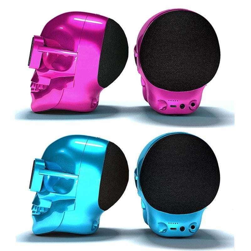 Decorative Audio Gear, Skull Bluetooth Speaker, Unique Wireless Speaker - available at Sparq Mart