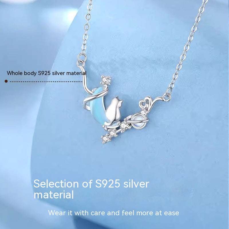 Sterling Silver Necklace, Unique Necklace Designs, Women's Jewelry - available at Sparq Mart