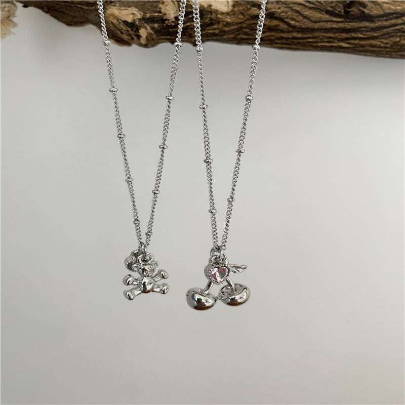 Heart Necklace, Titanium Steel Necklace, Unique Necklace - available at Sparq Mart
