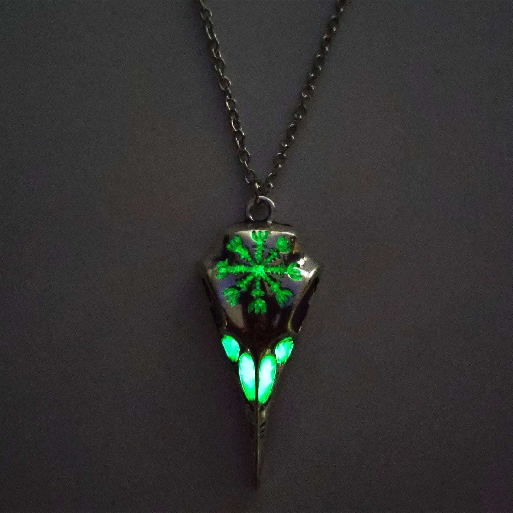 eagle night light, unique necklace, Viking crow skull - available at Sparq Mart