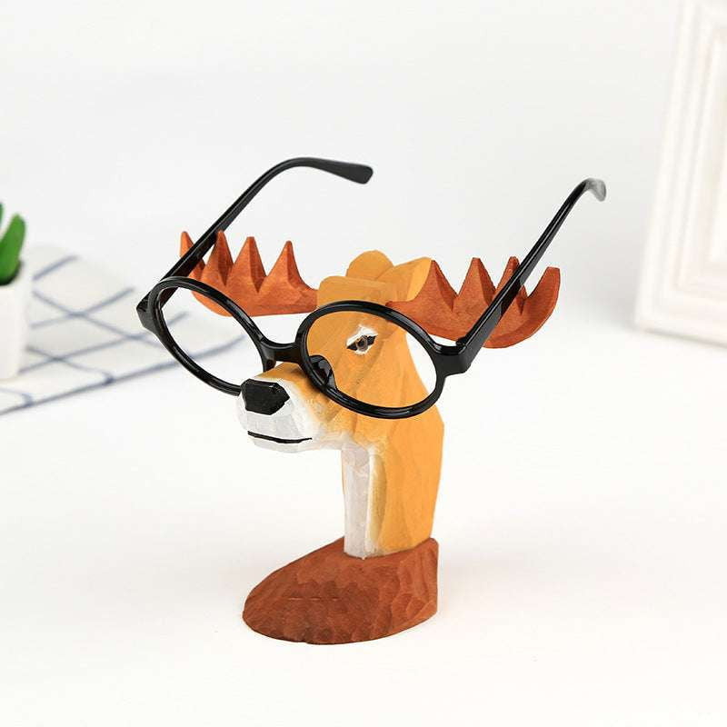 Animal Jewelry Organizer, Trendy Eyewear Holder, Wooden Glasses Stand - available at Sparq Mart