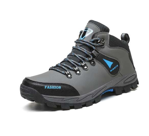 Comfortable Hiking Shoes, Outdoor Trail Footwear, Velvet Hiking Sneakers - available at Sparq Mart