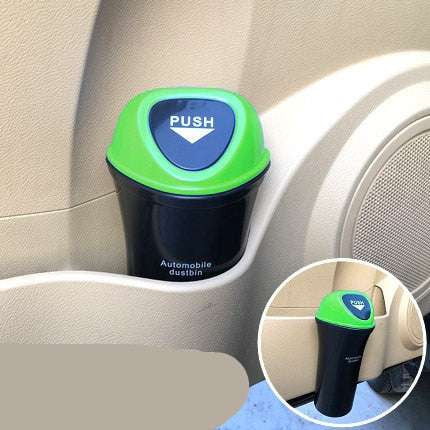 Car trash organizer, Compact garbage holder, Durable vehicle bin - available at Sparq Mart