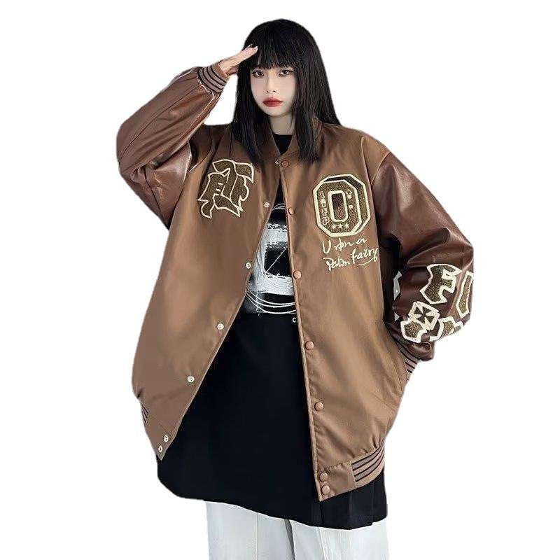 All-match Zip Jacket, Elegant Polyester Outerwear, Unisex Casual Jacket - available at Sparq Mart