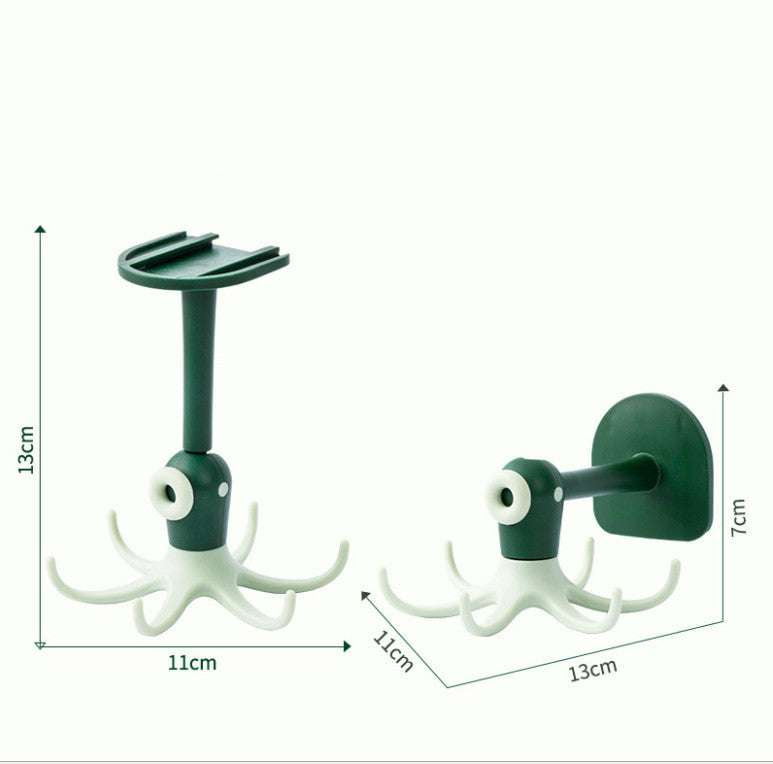 Multipurpose Storage Hook, Rotatable Kitchen Hook, Six-Claw Wall Hook - available at Sparq Mart