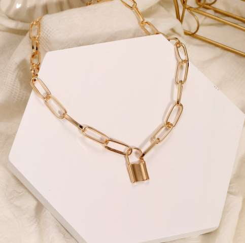Bronze Bead Necklace, Geometric Circle Necklace, Multilayer Arrow Necklace - available at Sparq Mart