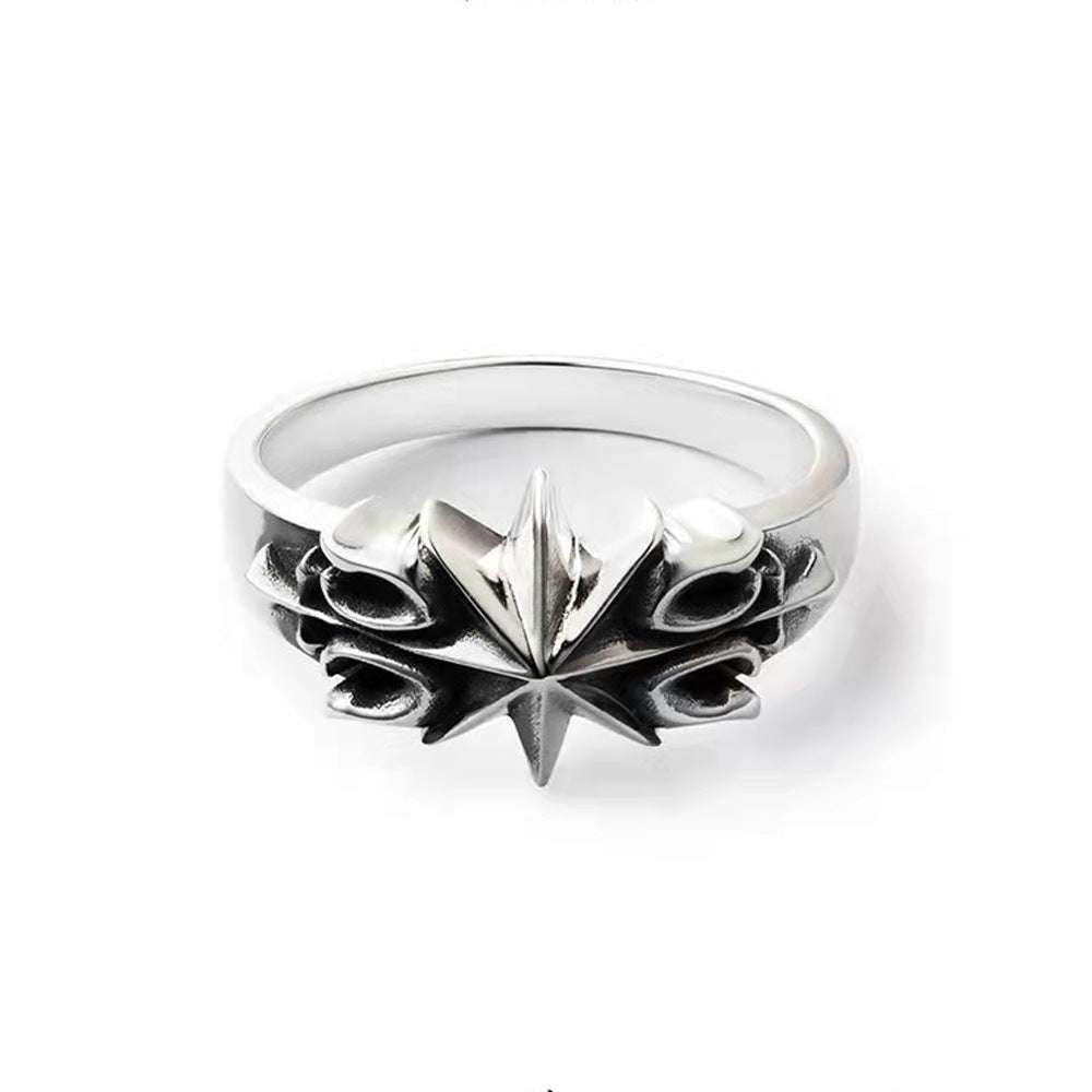 Adjustable Silver Ring, Unique Designer Jewelry, Vintage Statement Ring - available at Sparq Mart