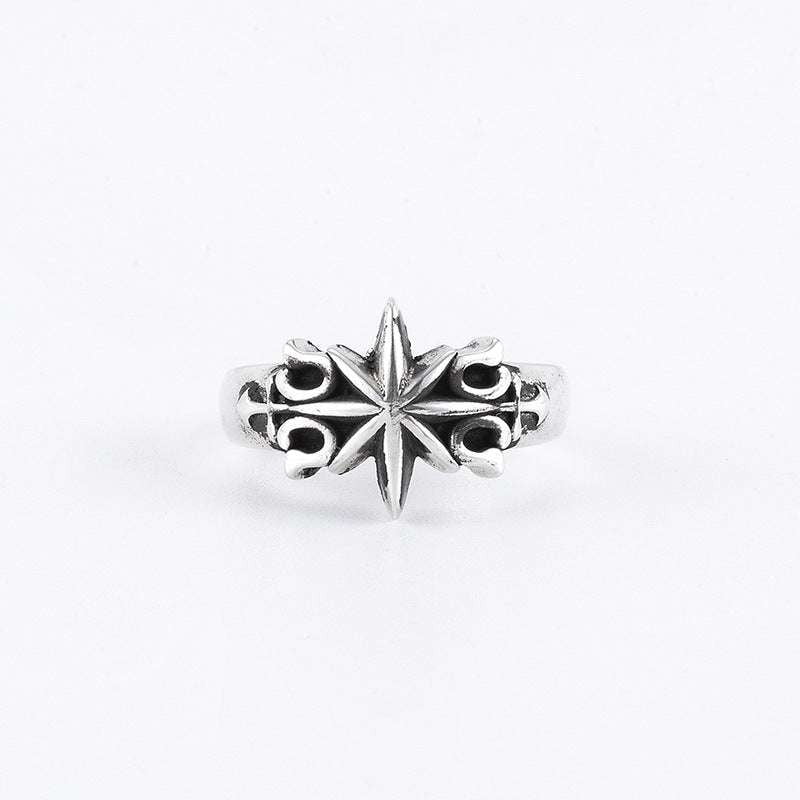 Adjustable Silver Ring, Unique Designer Jewelry, Vintage Statement Ring - available at Sparq Mart