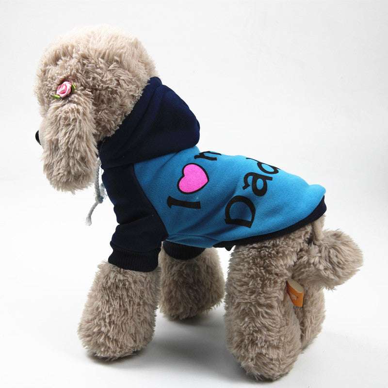 Hooded Dog Coat, Warm Pet Clothes, Wholesale Cat Coats - available at Sparq Mart