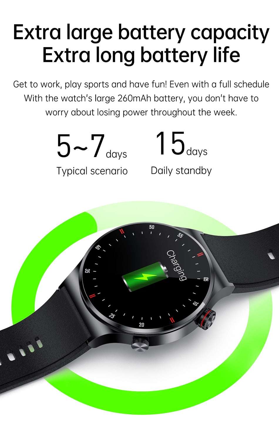 2023 Men's Smartwatch, Fitness Tracking Watch, Waterproof Sport Smartwatch - available at Sparq Mart