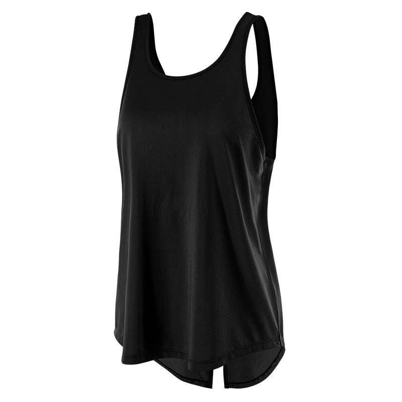 Athletic Blouse Fit, Loose Yoga Top, Running Tank Women's - available at Sparq Mart