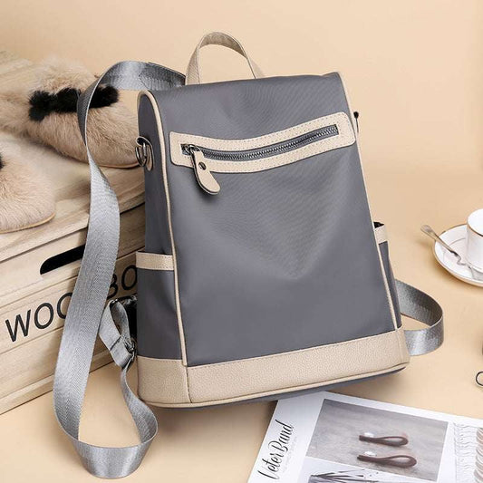 Korean Oxford Backpack, Spacious Ladies Backpack, Stylish Backpack Women - available at Sparq Mart