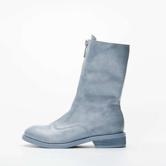 Inverted Boots Design, Retro Martin Boots, Women's Distressed Boots - available at Sparq Mart