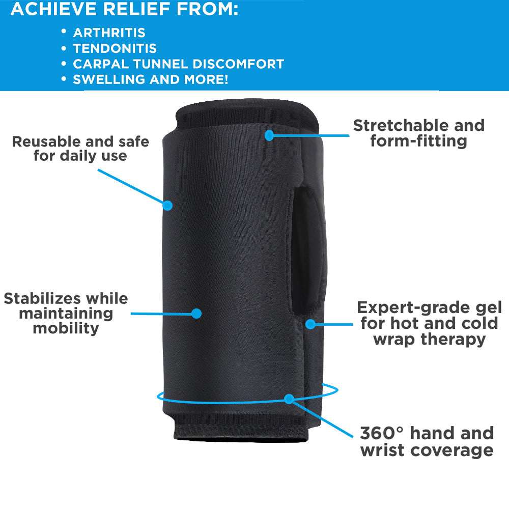 Carpal Tunnel Relief, Hot & Cold Therapy, Wrist Ice Pack - available at Sparq Mart