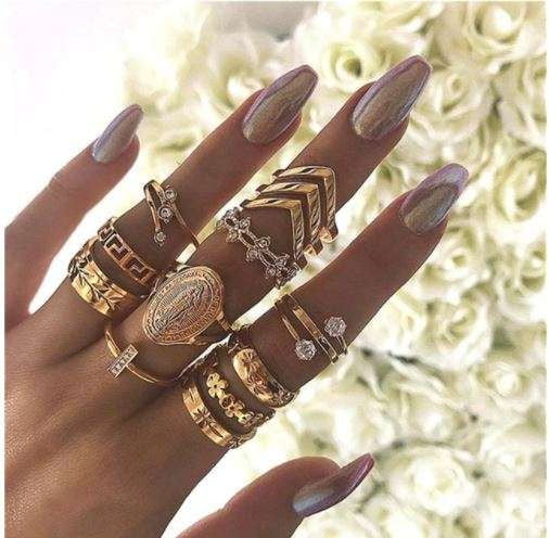 elegant alloy jewelry, unisex gold rings, zodiac diamond ring - available at Sparq Mart