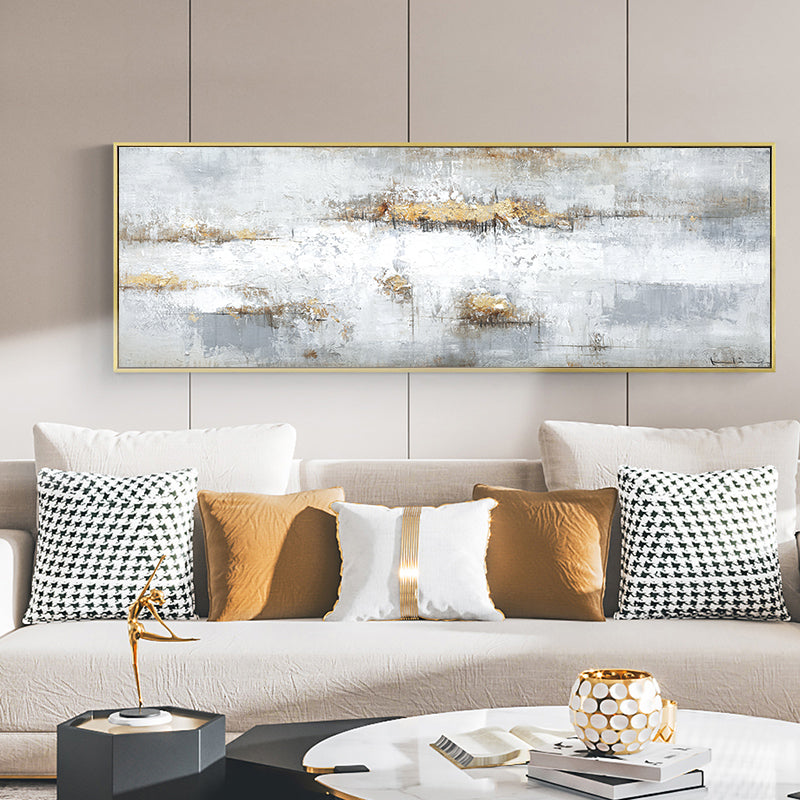 Abstract Landscape Painting, Living Room Wall Art, Modern Canvas Art - available at Sparq Mart