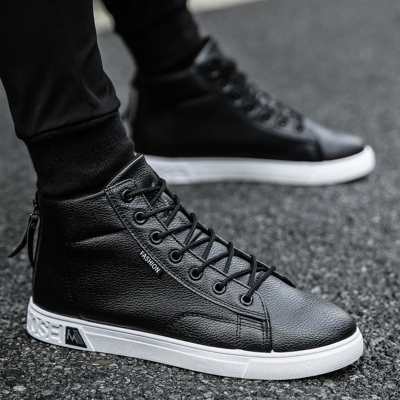 Casual High-Tops, Mesh Comfort Footwear, Stylish Sneakers Trend - available at Sparq Mart