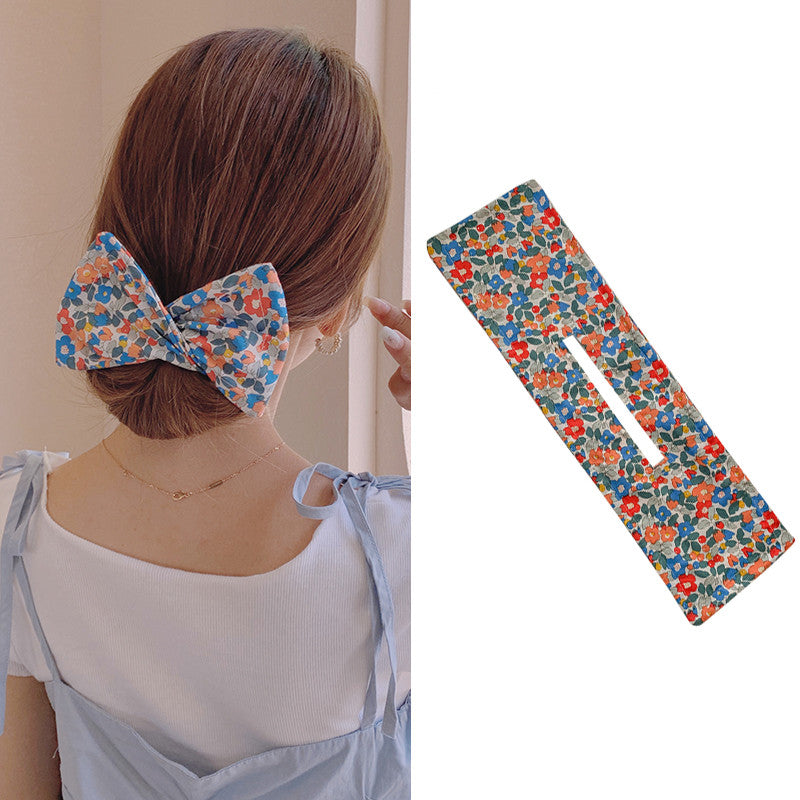 Bow Hairpin Style, Chic Hair Accessory, Japanese Bow Clip - available at Sparq Mart